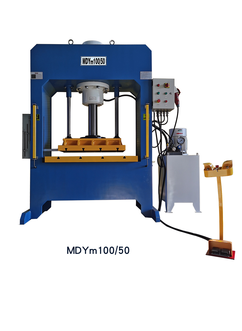 MDYm100/50電動(dòng)油壓機(jī)（模壓式）-揚(yáng)州市天宇機(jī)電設(shè)備有限公司